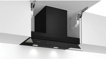 Integreret boksemhætte 60 cm Klart glas med sort tryk - Neff N70 - D65XAM2S0